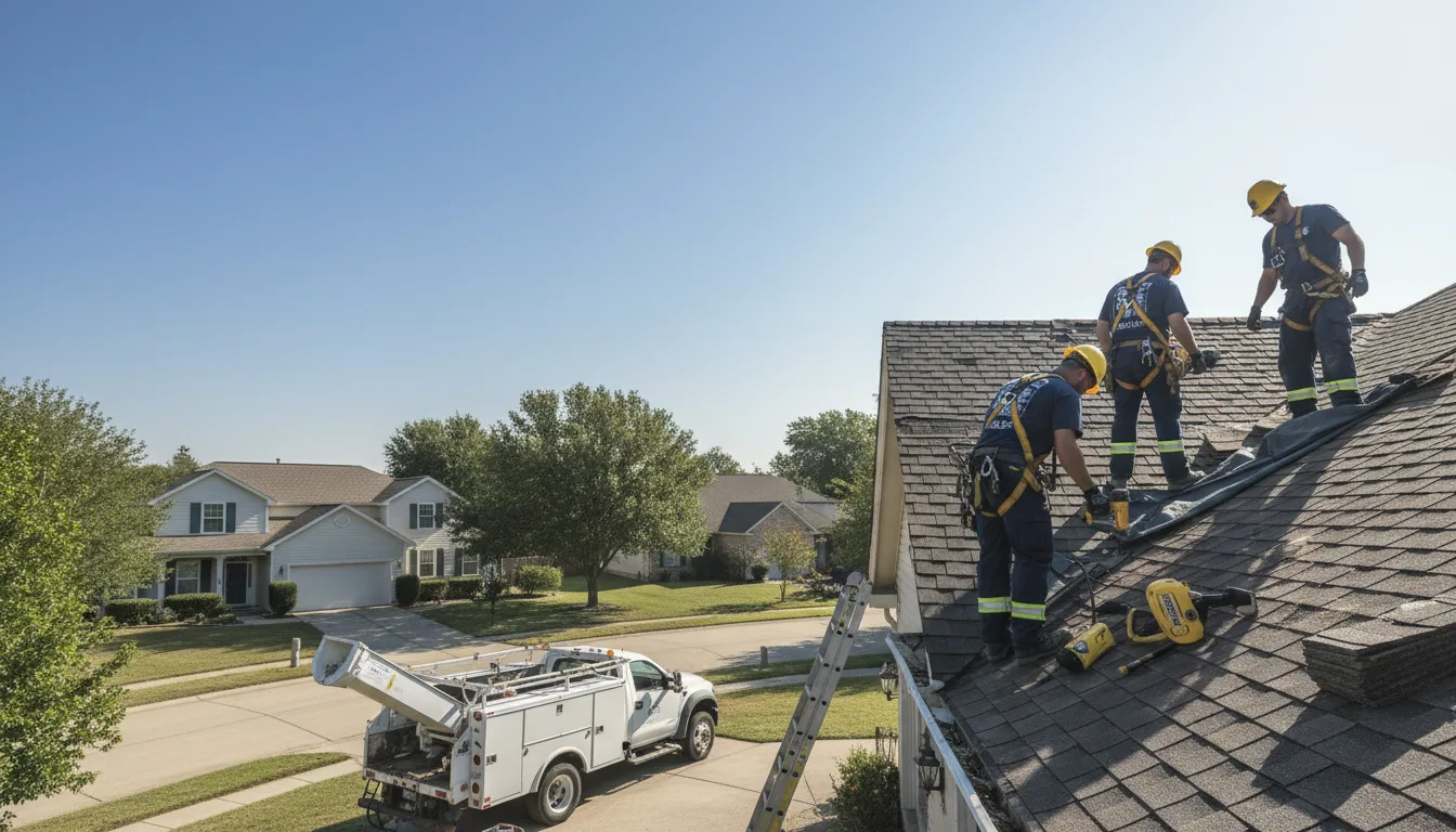 Emergency Roof Repair in Columbia Station, OH near me